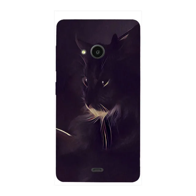 L157 Чехол для microsoft Lumia 535/535, две sim-карты, силиконовый чехол, 3D рисунок из мультфильма, мягкий чехол s для Nokia 535, чехлы для телефонов - Цвет: L157