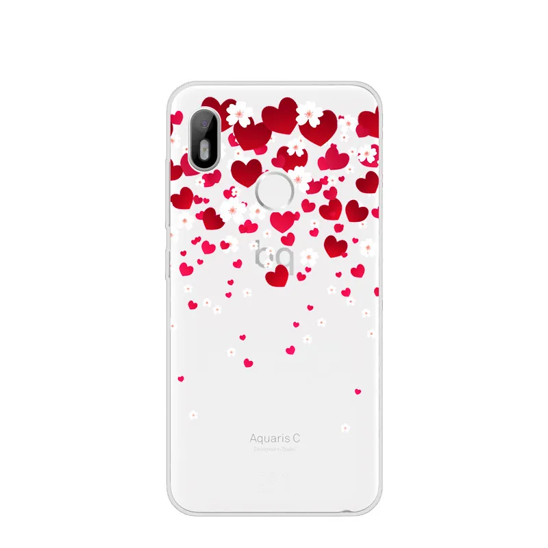 Ciciber для BQ Aquaris U2 C U X5 V VS X2 X Plus Lite Pro E5 s M5 M5.5 M4.5 E4.5 мягкие силиконовые чехлы на заднюю панель из прозрачного ТПУ