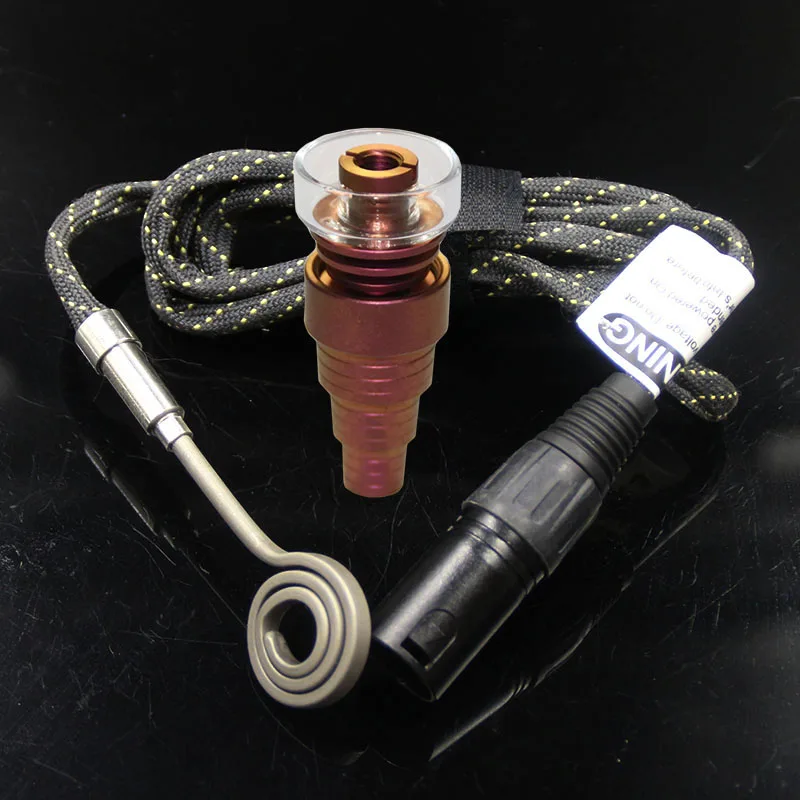 Плоская нагревательная катушка Enails 10 мм с безкупольным титановым гвоздем 6 в 1