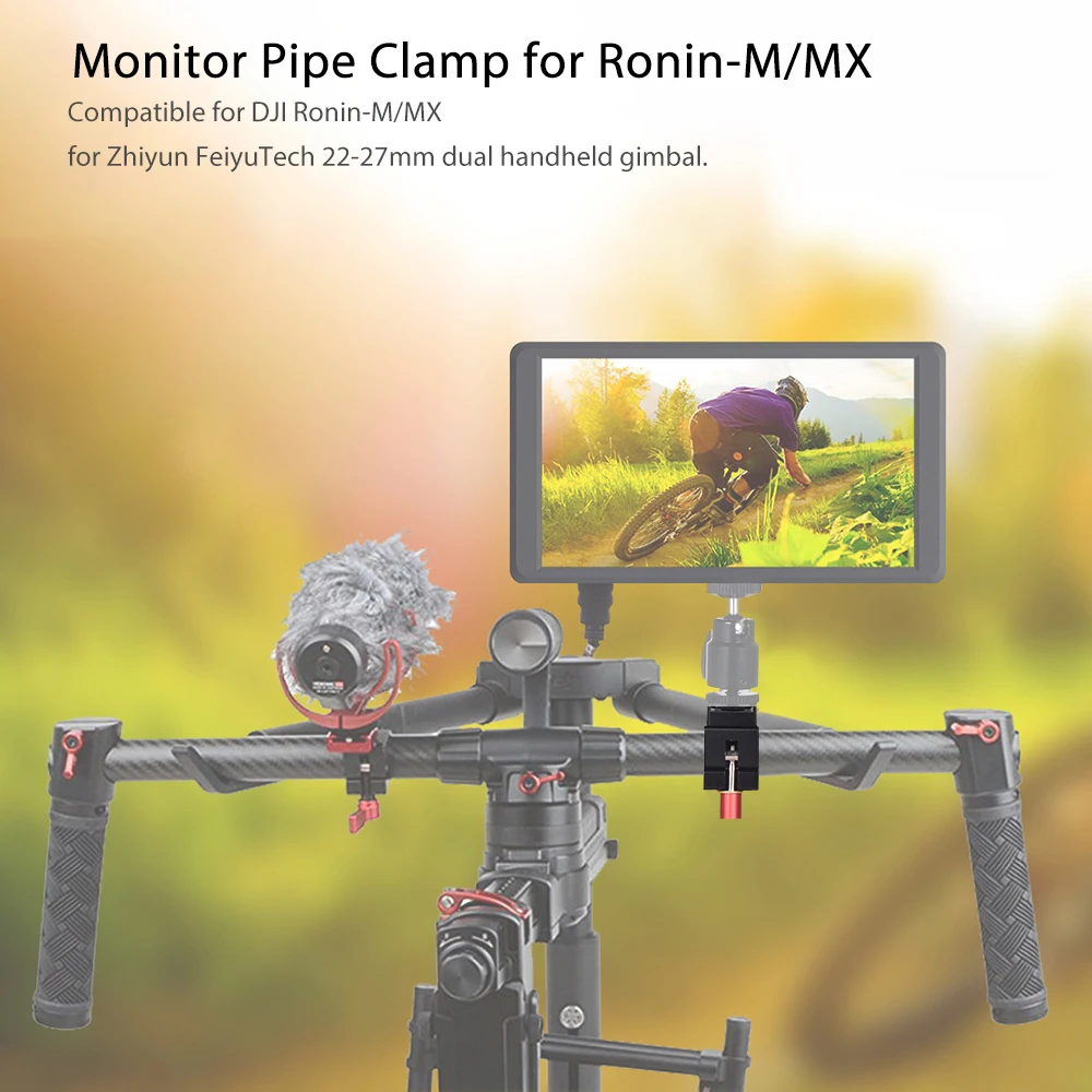 Держатель для монитора с зажимом и креплением видеосъемки Для DJI Ronin M MX Zhiyun FeiyuTech 22