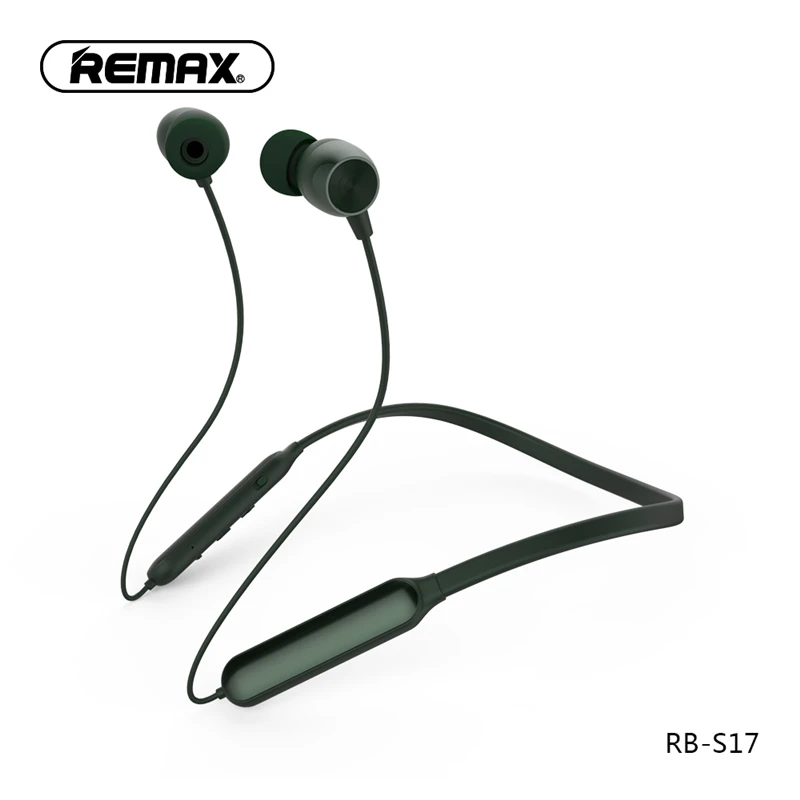 Новое поступление Remax S17 беспроводные Bluetooth Спортивные Наушники V4.1 Шейная