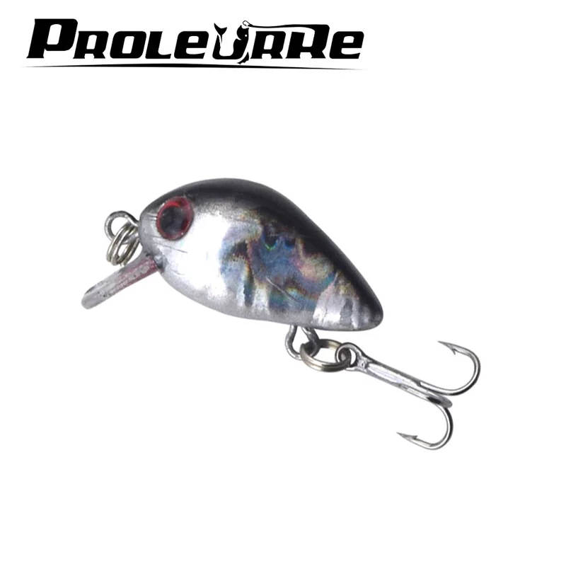 

Proleurre 1 Pcs 1.5G 3CM Mini Hard Crank Bait Crazy Wobble Fishing Lures Japan Artificial Good swim baits Wobbler Model Pesca