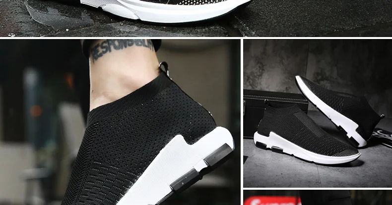 sport shoes men running for sock sneaker women black red breathable summer sneakers gym mens trainers footwear big size 47 48