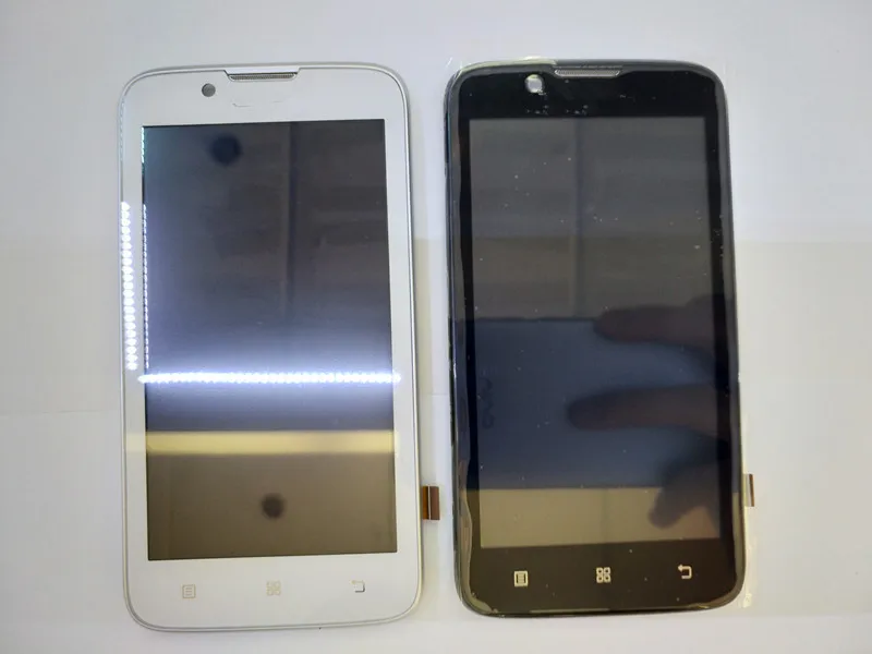 100% гарантия новый ЖК дисплей Дисплей + Touch Панель Экран дигитайзер в сборе с рамкой для lenovo A328 телефон ремонт