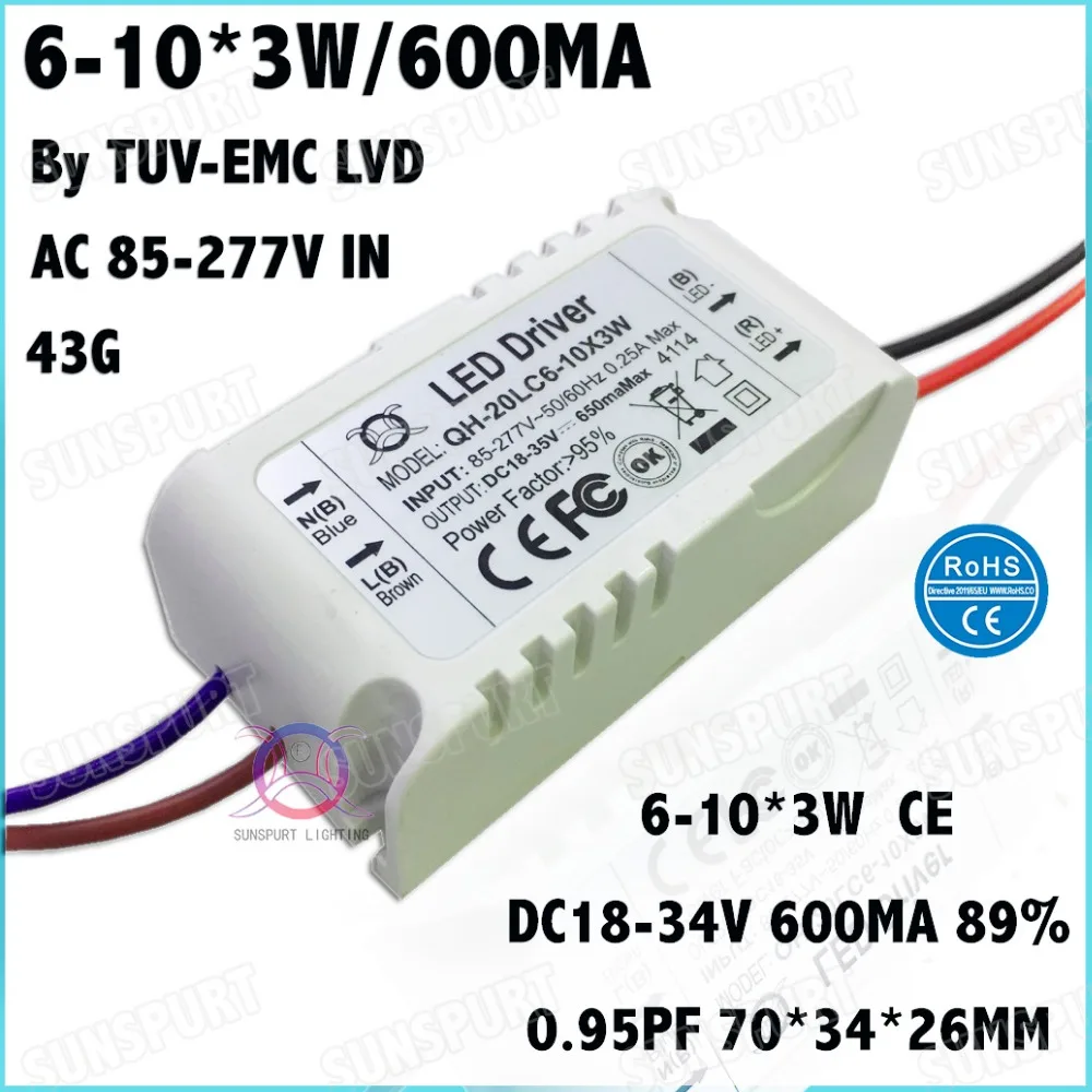 5 шт. Светодиодный драйвер для потолочного светильника|led power|constant current ledled constant |