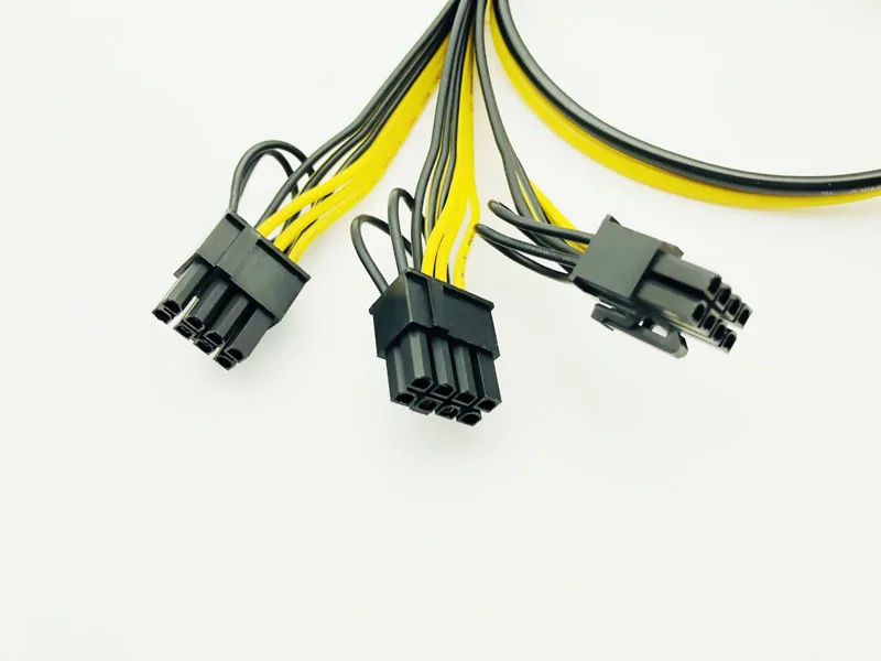10 шт. кабель питания 8Pin кабели для видеокарт клемма O адаптер 12AWG + 18AWG