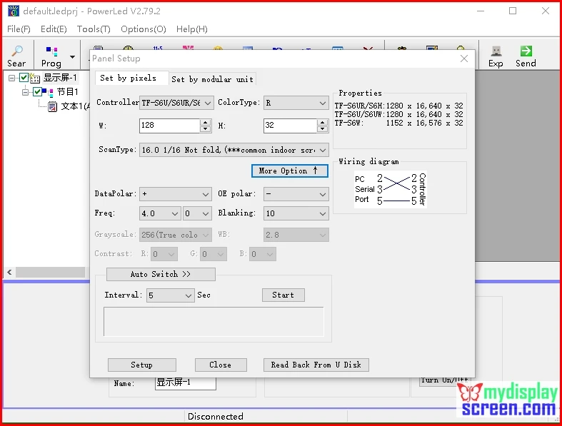 Светодиодная одноцветная/Двухцветная карта + Поддержка usb размер управления