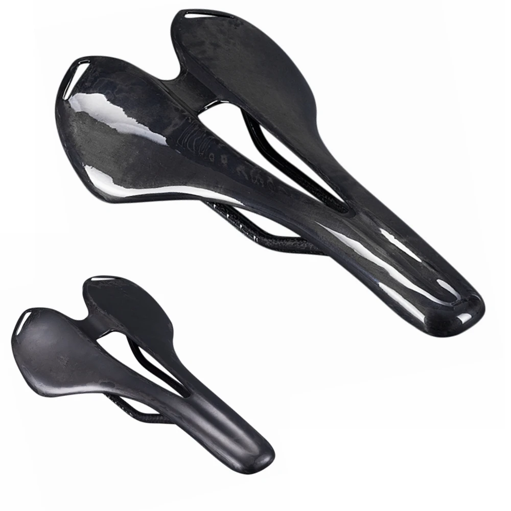 carbon saddle full carbon road bike saddle carbon fiber mtb bicycle saddle hollow out seat post in carbon