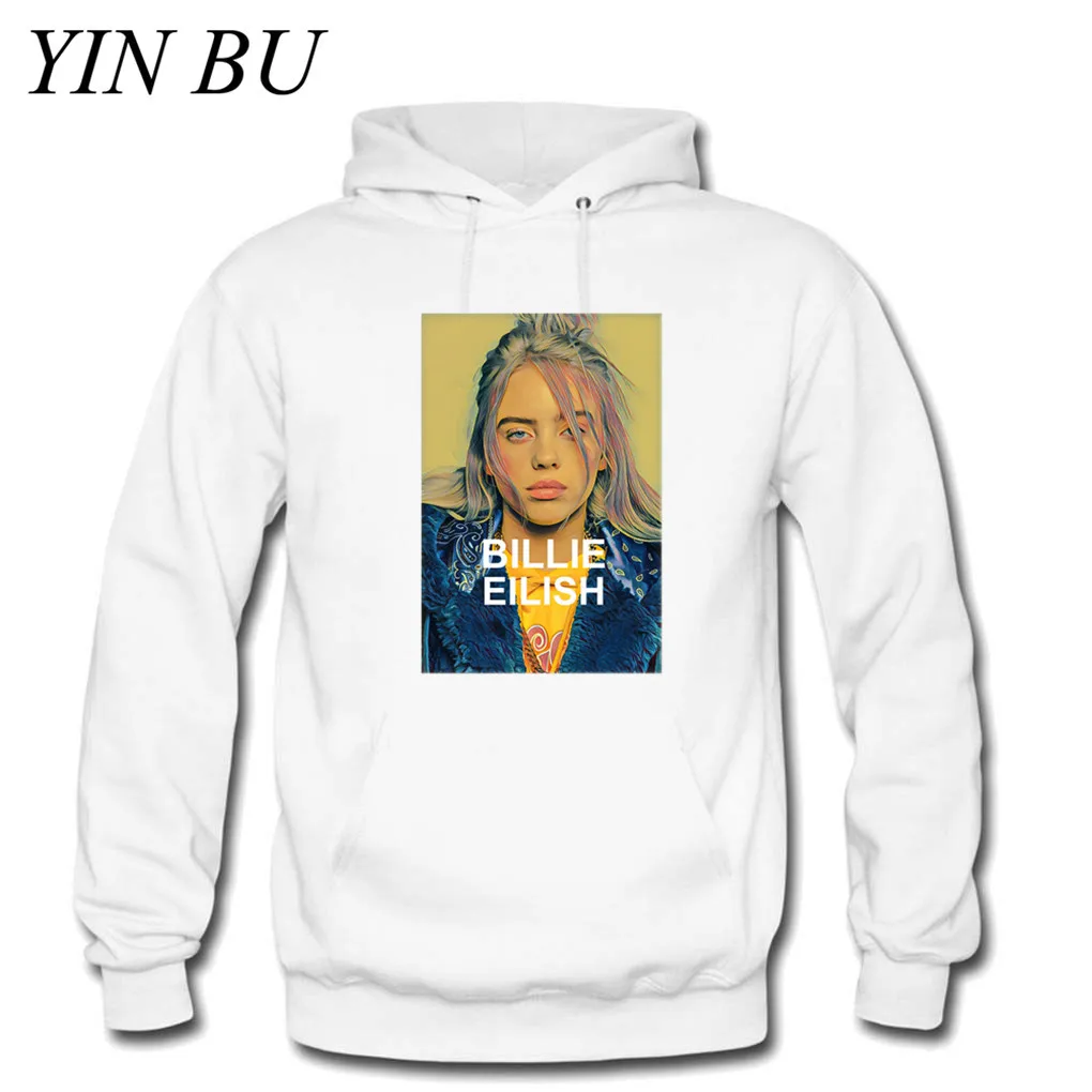 Лидер продаж худи Billie Eilish с 3D рисунком для мужчин и женщин уличная одежда в стиле
