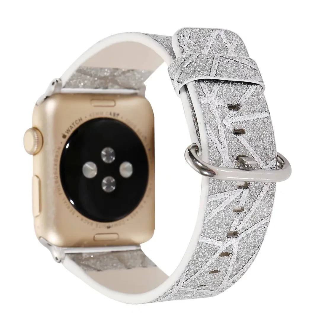 Браслет из искусственной кожи для Apple Watch Series 3 iWatch 1/2 42 мм 38 мм|Ремешки часов| |