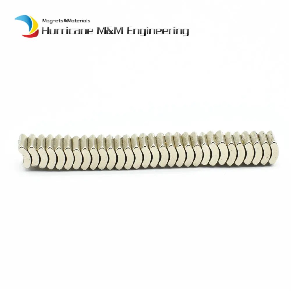 NdFeB дуговой сегмент OR4.6 * IR3.2 W6.22 L5.7mm N38SH Moto магнит для генераторов Неодимовый
