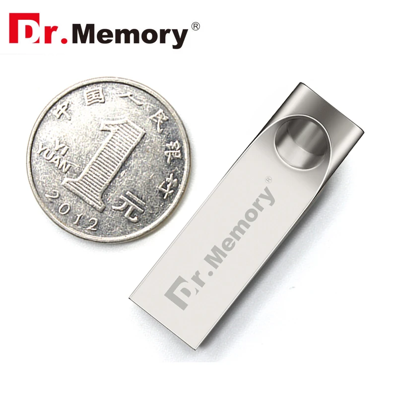 Мини серебристо золотистые металлические застёжки USB 2 0 флеш накопитель 4 ГБ 8