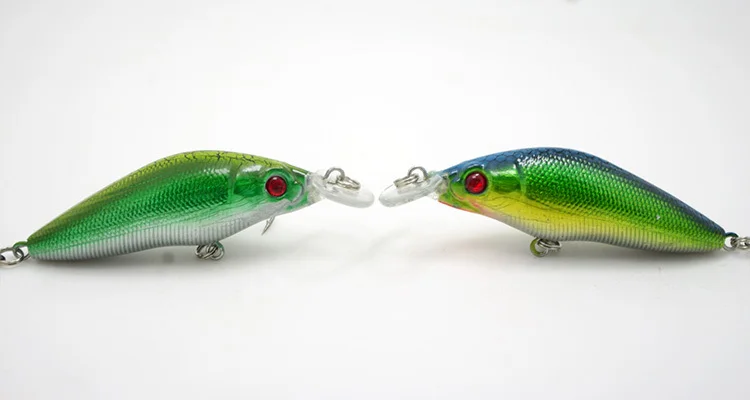 

Fishing Lure Shallow Minnow Bait 75mm 9g Quality Artificial Hard Lures Baits 30-50cm Drag Dive