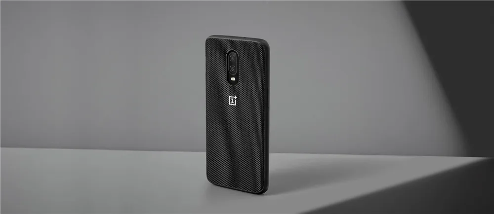 Для OnePlus 6T чехол Официальный Oneplus 6T силиконовый защитный чехол бампер чехол для One Plus 6T красный нейлон Karbon