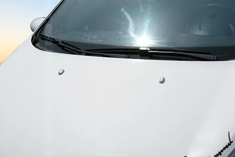2 шт. ABS хромированные насадки для мытья лобового стекла Ford Fiesta 2009 2010 2011 2012 2013 2014 2015
