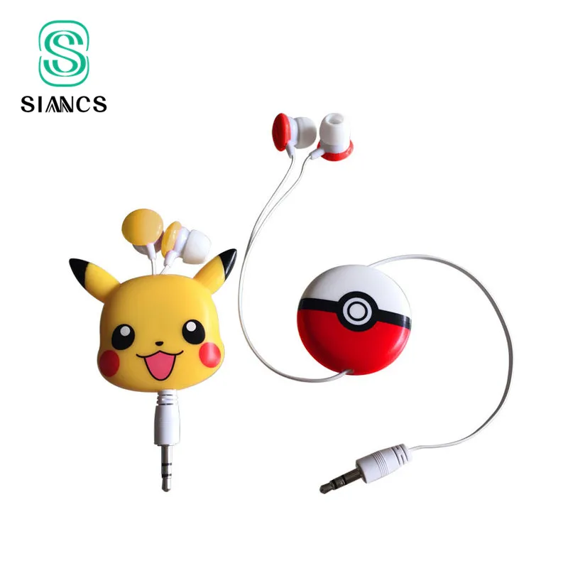 Наушники kawaii С мультяшным рисунком проводные наушники для iPhone 5 6 6s plus Sumsang MP3