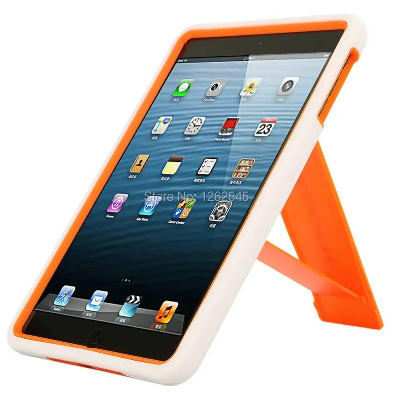 Ударопрочный силиконовый гибридный сверхмощный чехол для Apple Ipad Mini белый