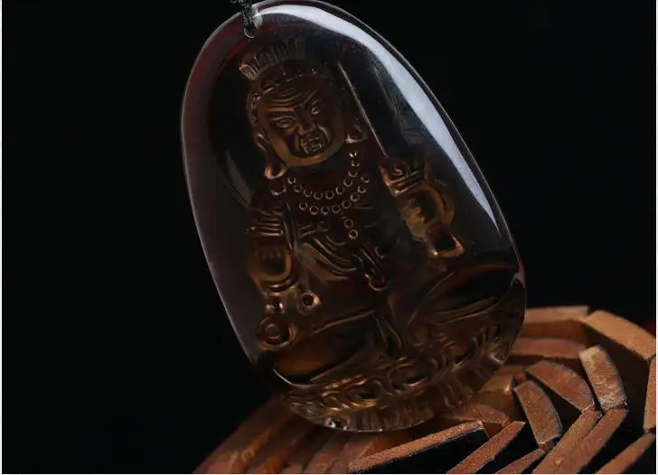 Светящаяся статуя обсидиана настоящая Будда подвеска в виде Будды зодиакальная