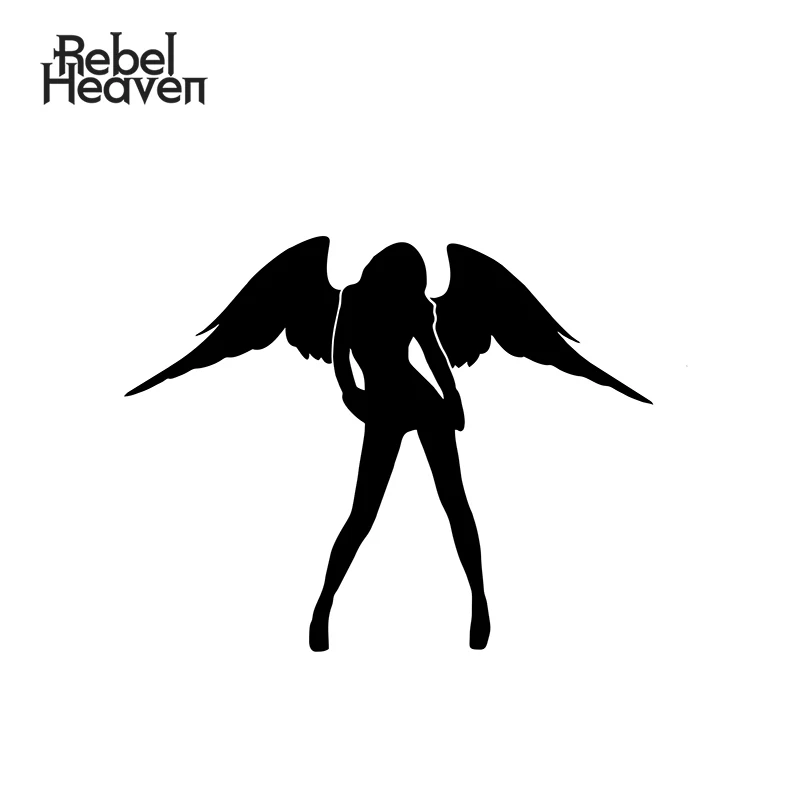 Rebel Heaven автомобильный Стайлинг Забавный JDM Знак Мира Символ американский флаг