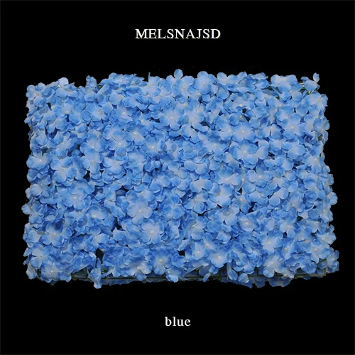 MELSNAJSD 1 шт. 60X40 см шелковые цветки гортензии искусственный цветок для украшения цветок стены романтический свадебный фон Декор