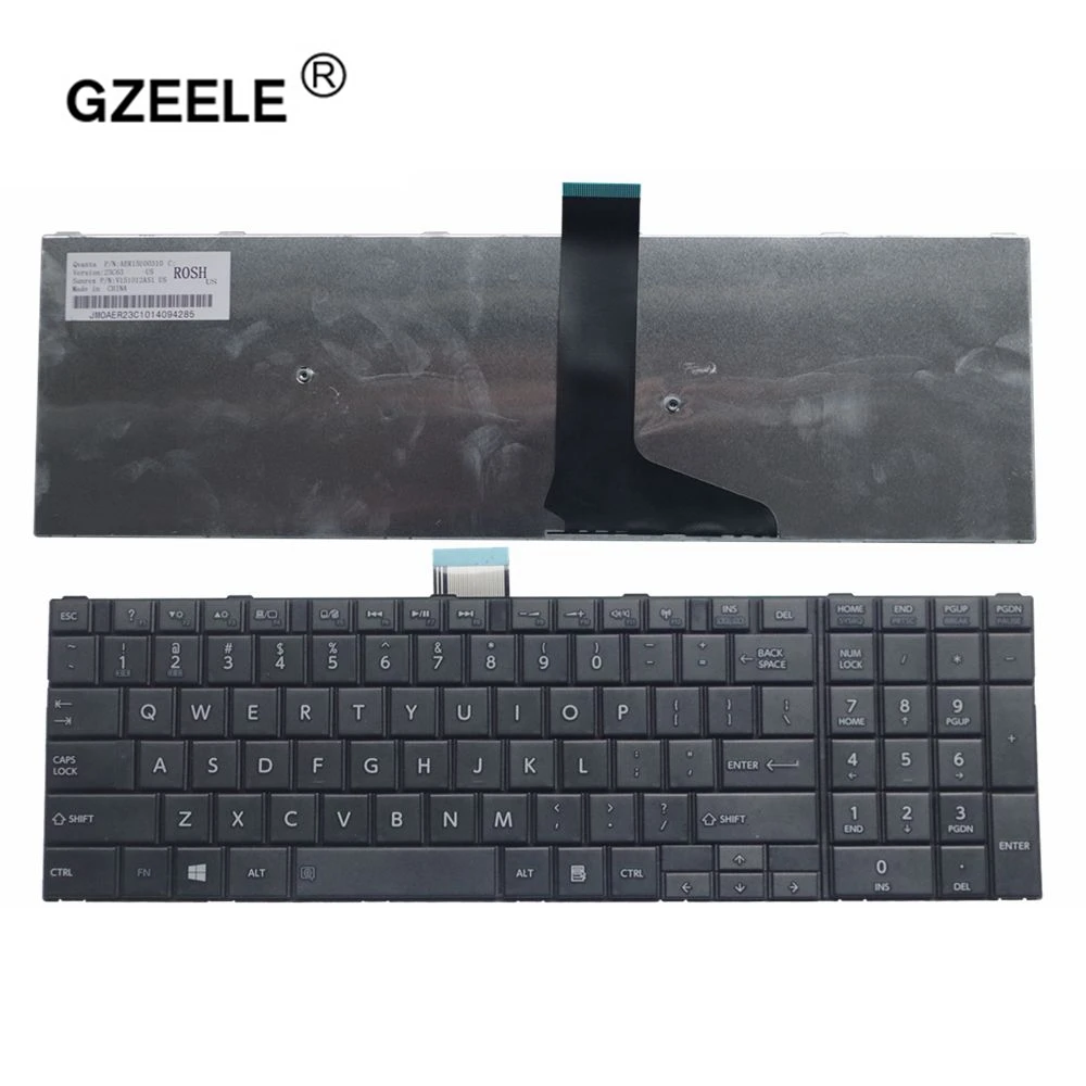 Новая английская клавиатура для ноутбука Toshiba Satellite S50 S55 L70 L75 C70 C75|for toshiba|laptop