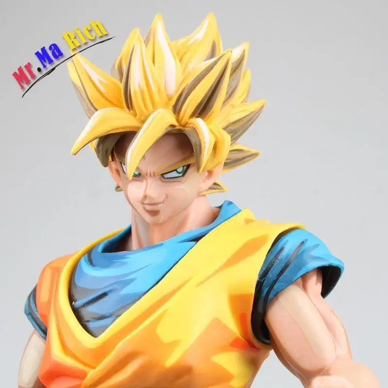 Аниме фигурка 27 см драконий шар Супер Saiyan 2 Goku комикс Вер сон Гоку ПВХ экшн
