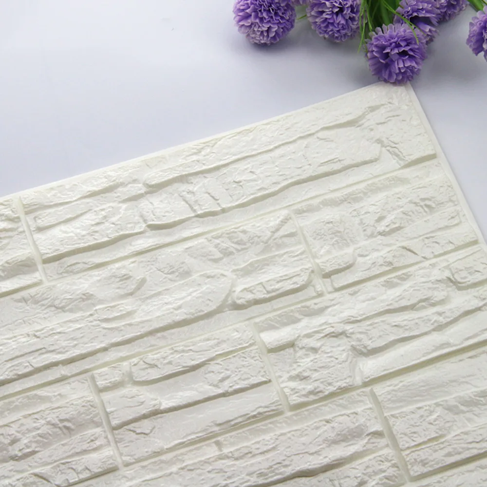 3D 60x60 см кирпичные настенные наклейки для гостиной сделай сам из ПЭ пены панели