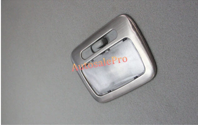 Нержавеющая солнечная крыша задняя лампа для чтения рамка Крышка отделка 1 шт.