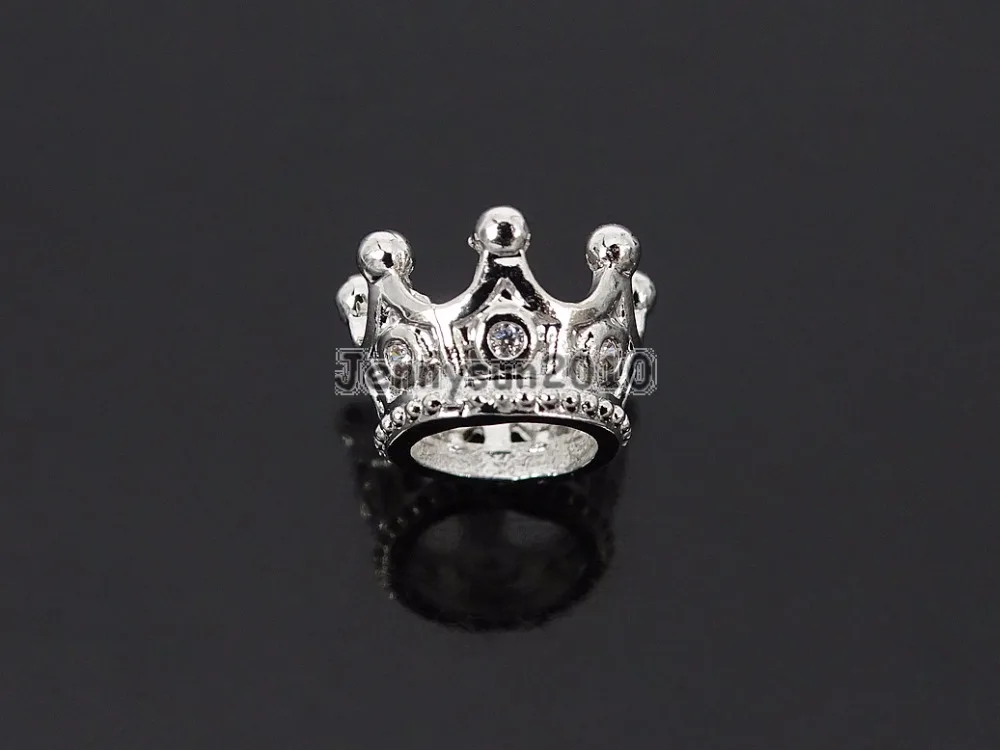 Прозрачные циркониевые драгоценные камни проложить корону королевы браслет с