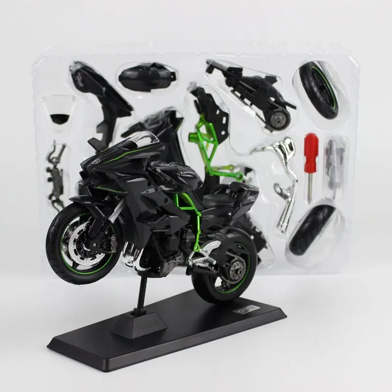 Maisto/1:12 весы/сборная игрушка модель мотоцикла/KAWASAKI Ninja H2R Супер/тонкая Подарочная игрушка/обучающая система/для детей