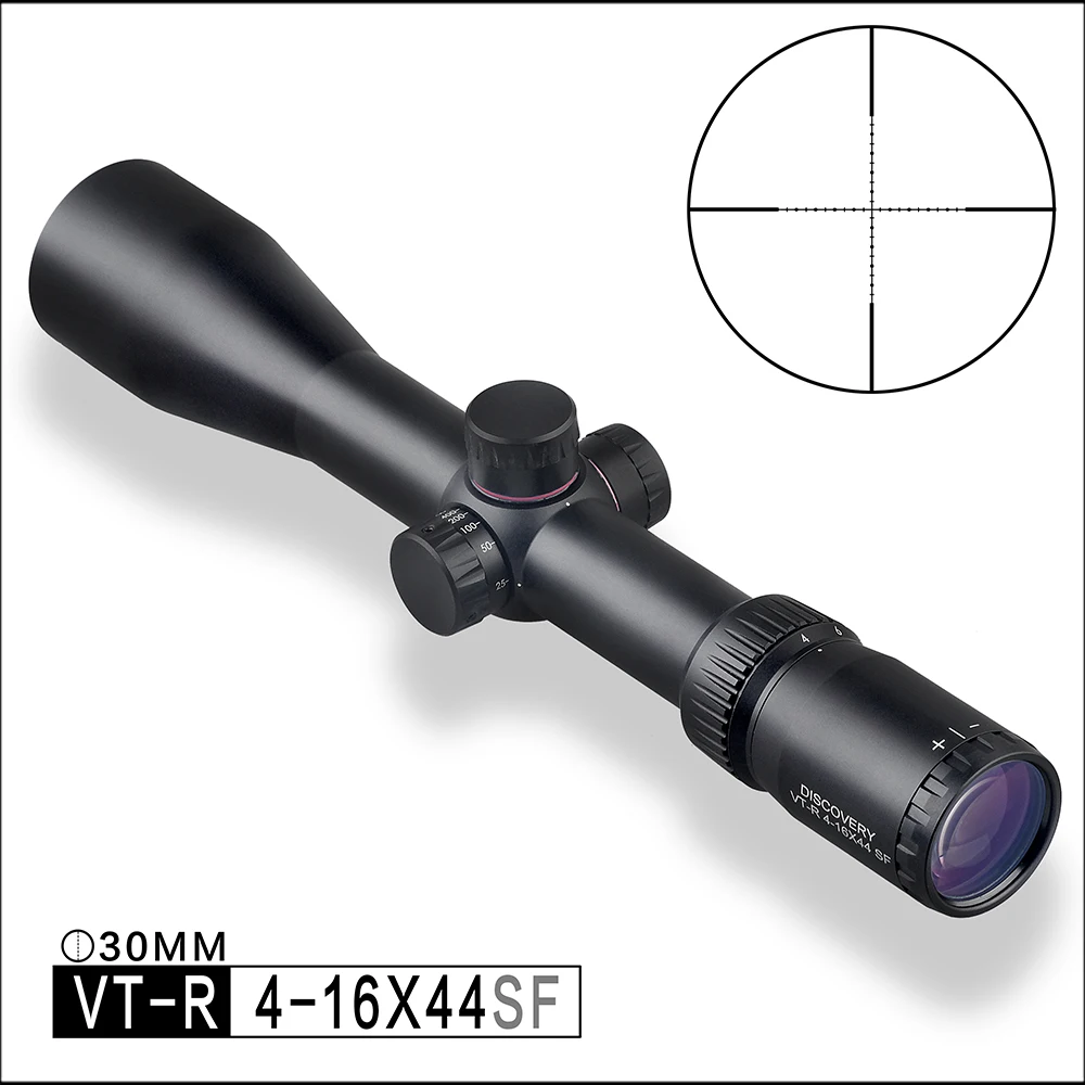 Откройте для себя охотничий прицел VT R 4 16X44SF оптический телескоп с креплением