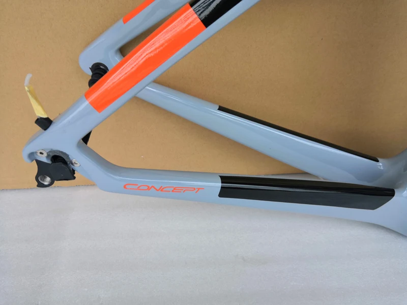 Серый черный colnago concept T1000 UD гонки Полный дороги углерода рама велосипеда полный велосипедная Рама, много цветов