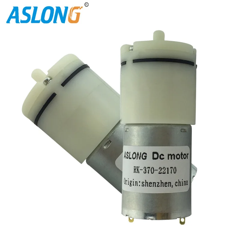 DC маленький воздушный насос для кислородный поток 1to 2.2lpm 60kpa 50mmhg 6v 370 dc мини