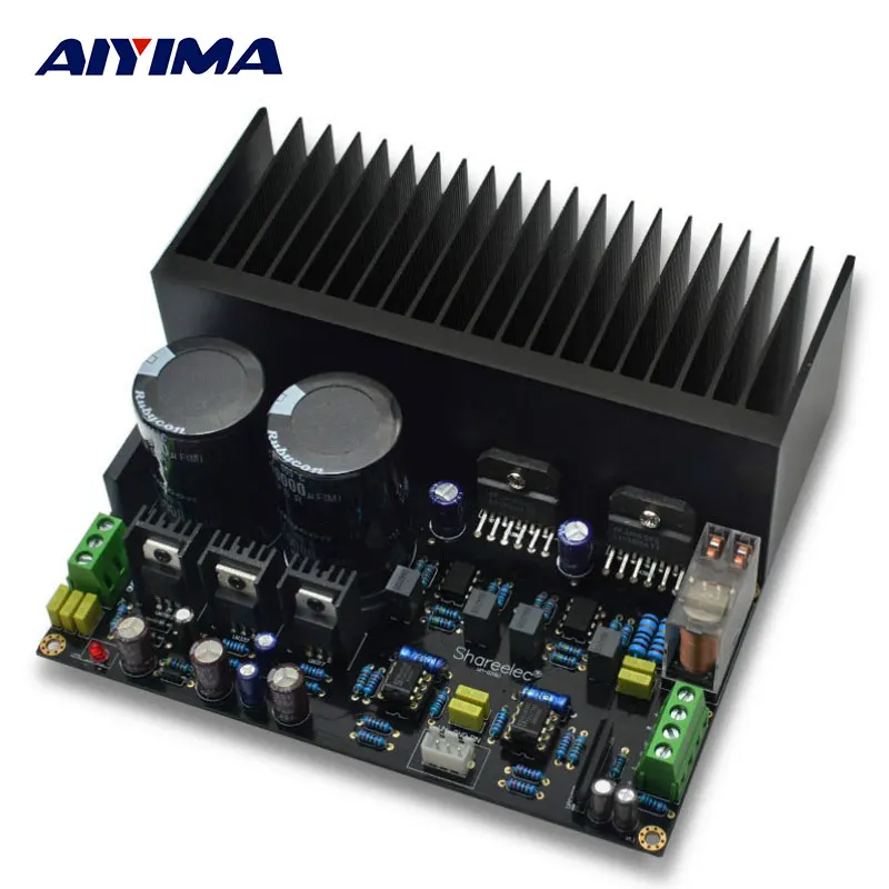 AIYIMA усилитель аудио LM3886 стерео высокой мощности плата OP07 DC 5534 независимый OP Amp PCB