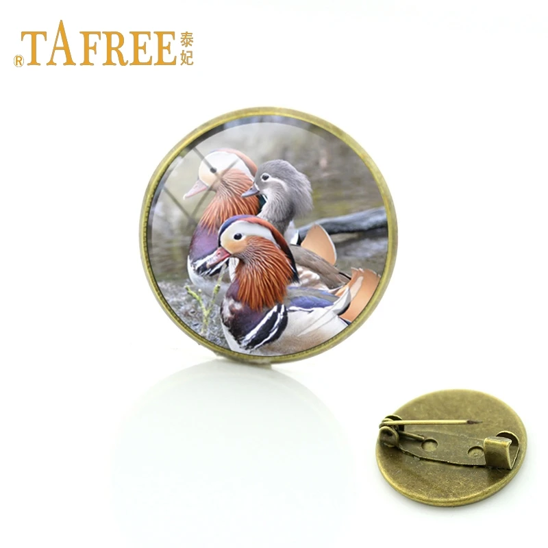 TAFREE винтажная картина в китайском стиле, дикие животные, мандарин, искусственное стекло, кабошон, купол, мандарин, украшения MD20 TAFREE винтажная картина в китайском стиле, дикие животные, мандарин, искусственное стекло, кабошон, купол, мандарин, украшения MD20