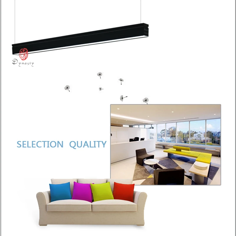 Бесплатный стиль офисные подвесные светильники Современная подвеска