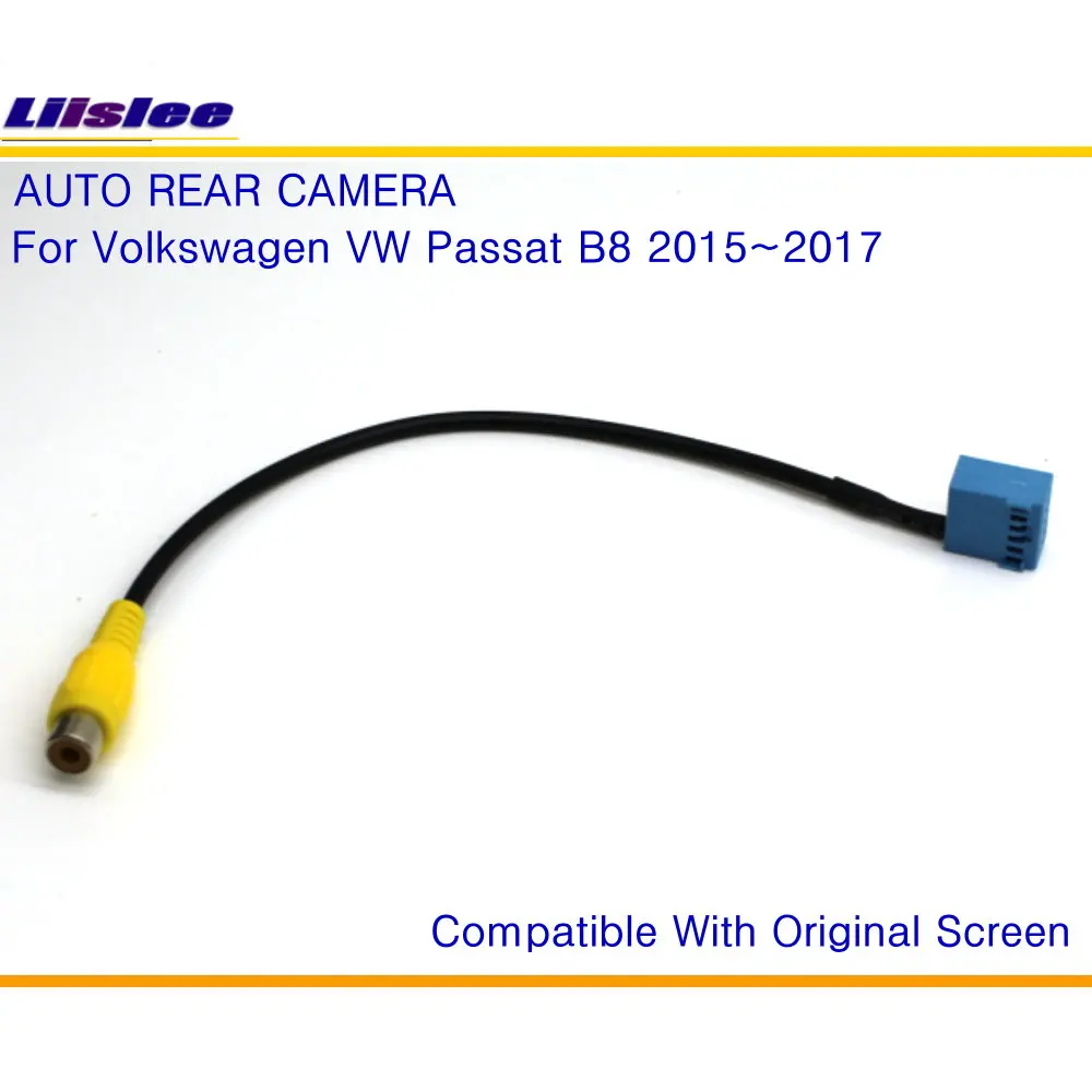 Автомобильная резервная камера заднего вида для Volkswagen VW Passat B8 2015 2016 2017 RCA и