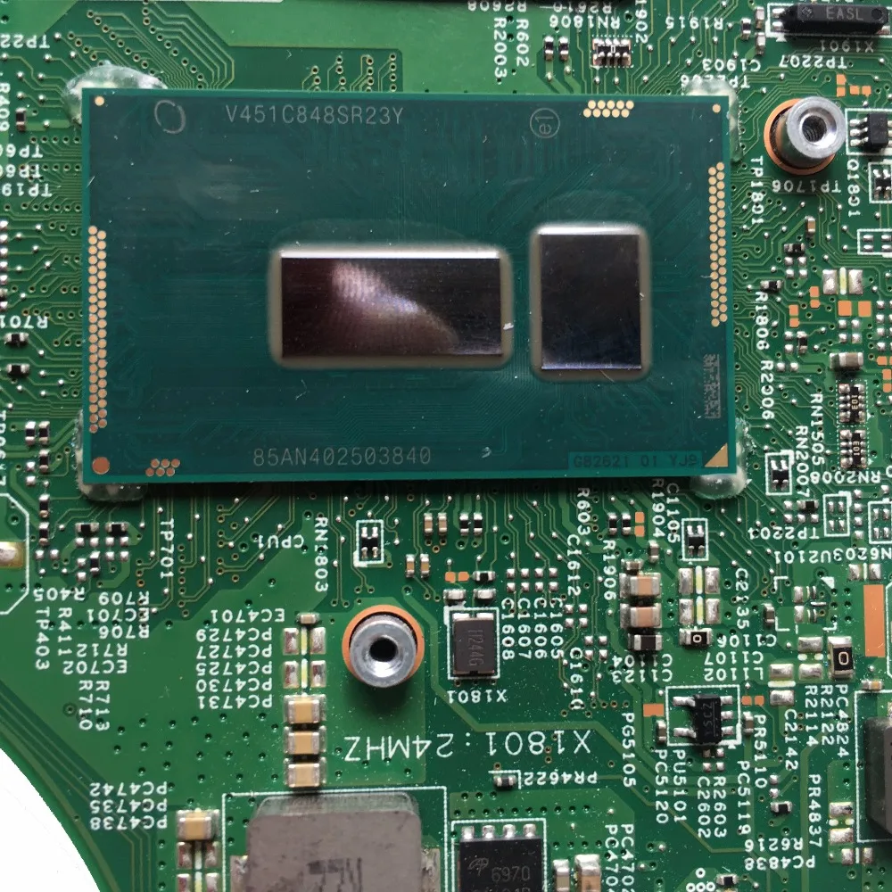 SZWXZY для DELL 3443 3543 материнская плата ноутбука с SR23Y i5-5200U 2 GHz CPU BR-0MPND5 0MPND5 MPND5 DDR3L 100%