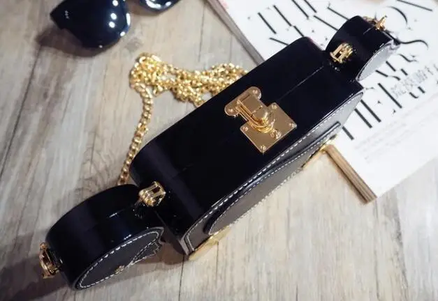 Cute Cartoon Animal Duck Elephent Shape Acrylic Clutch Evening Bag Chain Shoulder Women's Handbag Cross Body Messenger | Багаж и сумки