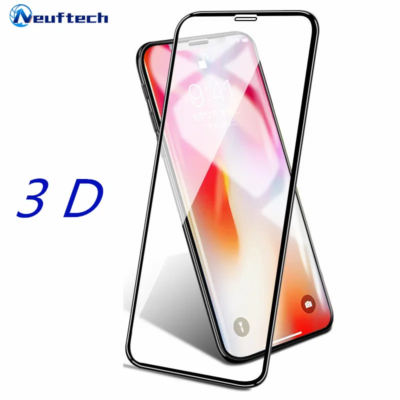 3D изогнутое титановое защитное стекло на для Iphone 5 5s se 5C 6 S 8 7 плюс X 10 XS MAX XR