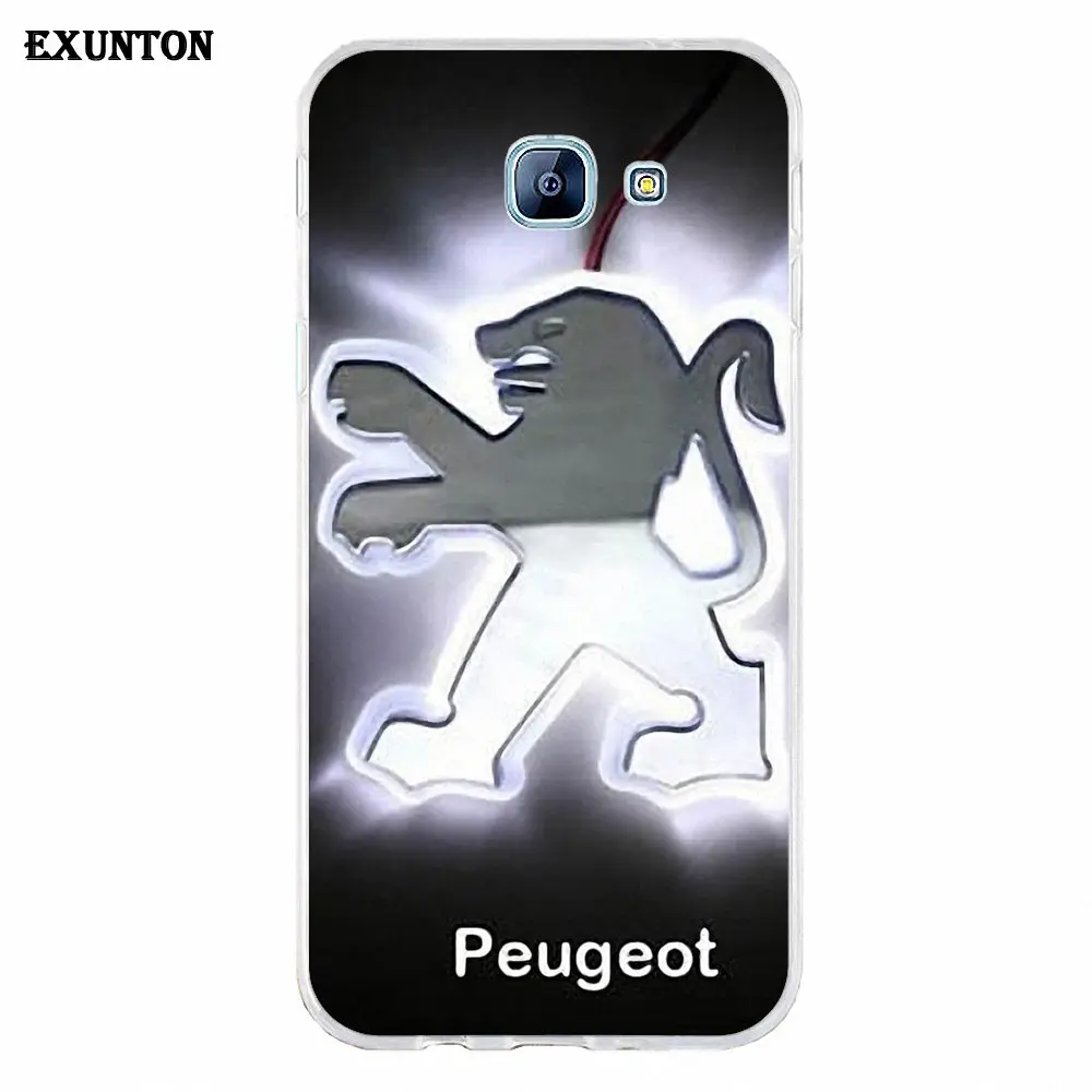 ТПУ Новое поступление года для Galaxy J1 J2 J3 J330 J4 J5 J6 J7 J730 J8 mini Pro Логотип Peugeot