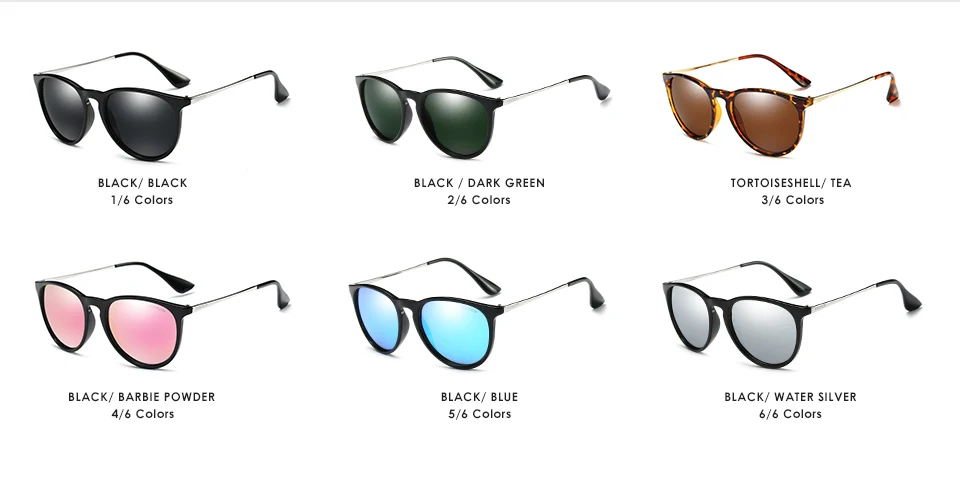 Солнцезащитные очки кошачий глаз для мужчин и женщин UV 400 поляризационные