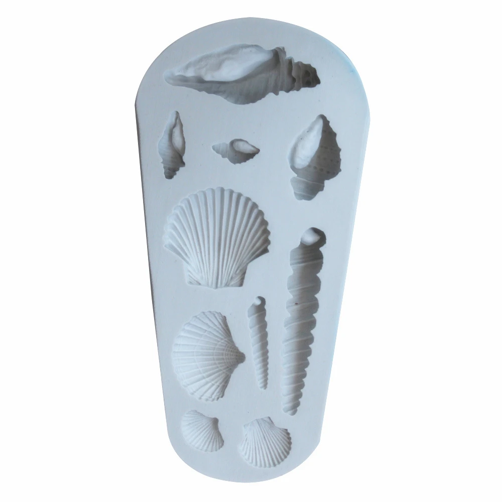 2019 новая оболочка/раковины помадные силиконовые формы печенье шоколадные