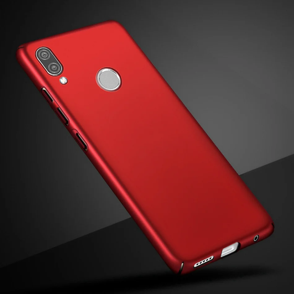 Ультратонкий жесткий пластиковый телефон чехлы для huawei P20 Lite чехол матовый