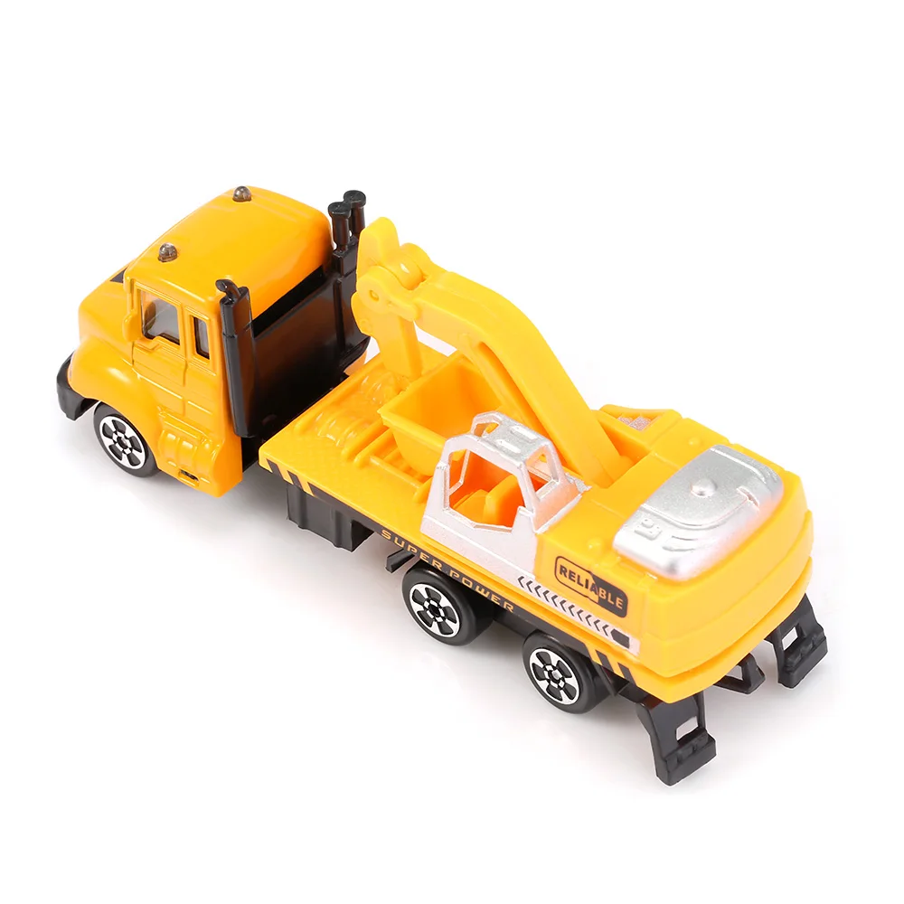 Мини Сплав 1:64 масштаб экскаватор грузовик эмуляция модель бульдозера игрушечные