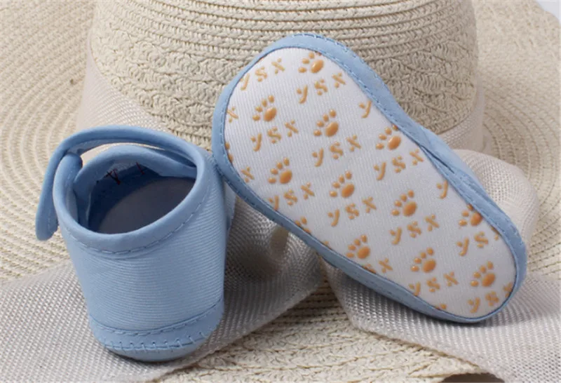 

Amazing 0-12 Month Baby Boy Girls Crib Shoes Infant Crib Cotton Fall and Winter Baby Shoes Soft Sole (s3-5)