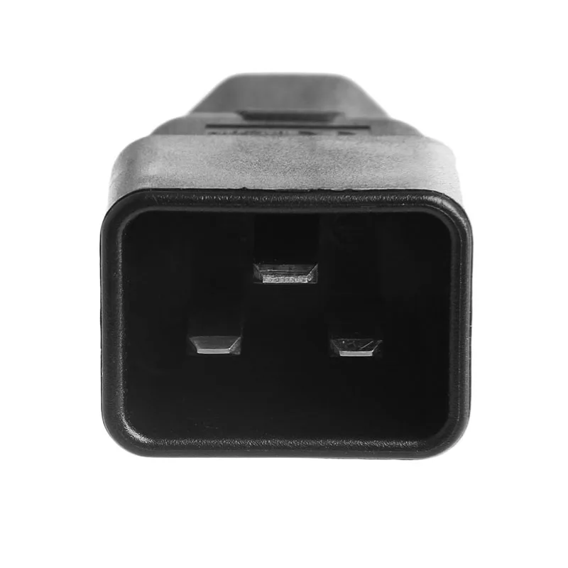 Штепсельная Вилка OOTDTY IEC 320 3 Pin C13 Female To C20 переходник для источника питания переменного тока новинка