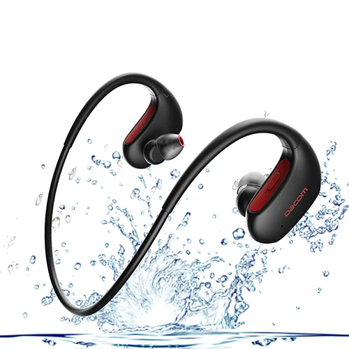 L05 Red Dacom L05 IPX7 водонепроницаемые беспроводные Bluetooth наушники Спортивная гарнитура HD стерео звук Улучшенный бас наушники камуфляж - Цвет: L05 Red
