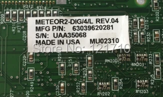 Плата промышленного оборудования MATROX METEOR II Digital 752-04 RE V-A METEOR2-DIG/4/L REV.04 | Компьютеры
