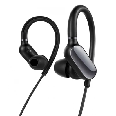 Оригинальные спортивные наушники Xiaomi Bluetooth мини версия Bluetooth 4,1 музыка/Спорт Bluetooth наушники Водонепроницаемая беспроводная гарнитура - Цвет: Black